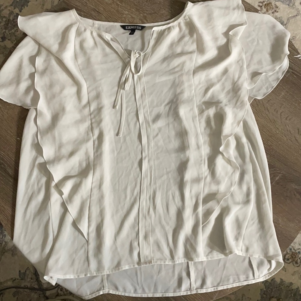 Express White Blouse